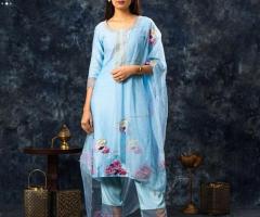 Shop for A-Line Suits for Women at Saatvikei