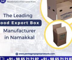 Best Food Export Box Manufacturer in Namakkal