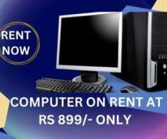 computer on rent at Rs. 899/- only in mumbai