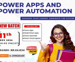 Attend Online New Batch on Power Apps and Power Automate