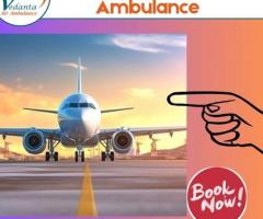 Hire Vedanta Air Ambulance Service in Ahmedabad for Medical Transportation at Low fares