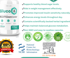 Gluco6 Reviews: Advanced Formula for Blood Sugar Balance and Energy