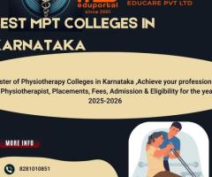 Best MPT Colleges in Karnataka