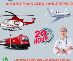 Get Angel Air and Train Ambulance Service in Patna with Superior Transport Facilities