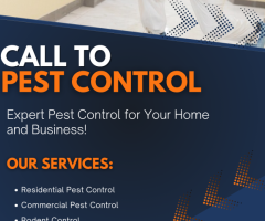 Call to Pest Control Make your home safe with USA's #1 Pest Control Service