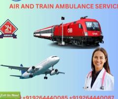 Gain Angel Air and Train Ambulance Service in Kolkata with the Finest Ventilator facilities