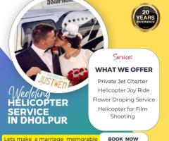 Best price for wedding helicopter service in dholpur