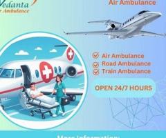 Hire Vedanta Air Ambulance Service in Bhopal for Reliable Sick Patient Transfer at Affordable Price