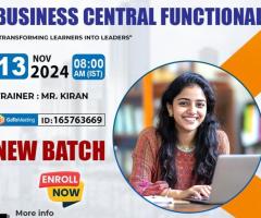 Attend Online New Batch on Business Central (Functional)