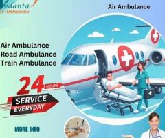 Hire Vedanta Air Ambulance Service in Allahabad with Fabulous Medical Facility