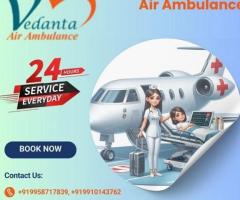 Hire Vedanta Air Ambulance Service in Indore with Risk-free Patient Transfer at an Affordable Price