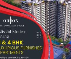 3 BHK Apartments in Divyansh Orion Homes