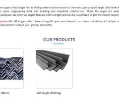 Looking for the best Ms Angle Supplier in Vadodara? | Laxmi Enterprise