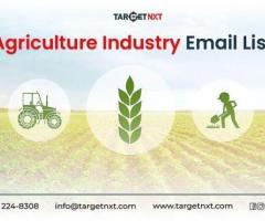 Boost your sales with 38K+ contacts with our Agriculture Industry Email List