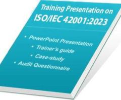 ISO 42001 Auditor Training PPT Presentation Kit for AIMS