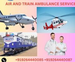 Choose Angel Air and Train Ambulance Service in Guwahati with Advanced ICU Setup