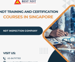 NDT Training and Certification Courses in Singapore| Best NDT Inspection