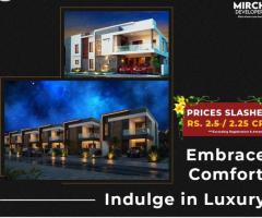 Villas in Kollur, Hyderabad | New Gated Community Villas