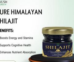 Authentic Pure Himalayan Shilajit for Enhanced Vitality