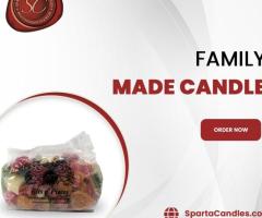 Handcrafted Family-Made Candles: Warmth and Tradition Combined