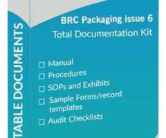 BRCGS Food Safety Issue 9 Documents Kit (Manual, Audit Checklist, Procedures)