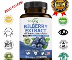 Bilberry Extract Supports Eye Health, Vision Protection, Anti-aging, and Beauty