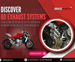 Discover QD Exhaust Systems for Your motorcycle to upgrade your motorcycle's performance!