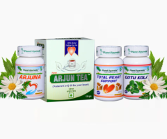 Ayurvedic Treatment For heart problems - Heart Care Pack By Planet Ayurveda