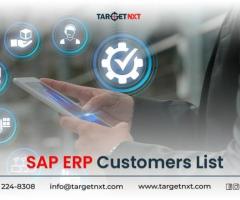 Establish your business using our SAP ERP Customers List.