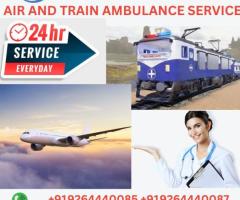 Choose Angel Air and Train Ambulance Service In Indore with Medical Equipment Convenience