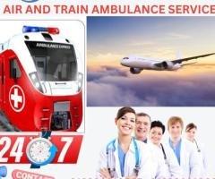 Use Angel Air and Train Ambulance Service in Gaya with Advanced Medical Team