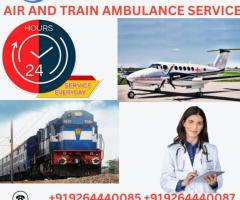 Gain Angel Air and Train Ambulance Service in Jamshedpur with the Best Transportation Support