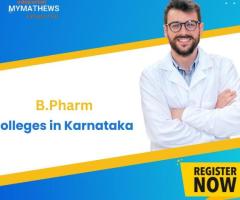 B.Pharm Colleges in Karnataka.