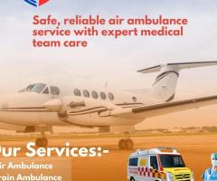 The Team of Netry Air Ambulance Service in Guwahati Quickly