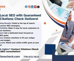 Boost Your Local SEO with Citations Check