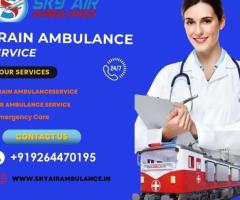 Use the Sky Train Ambulance Service in Chennai for unexpected transportation