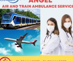 Get Angel Air and Train Ambulance Service in Raigarh for Advanced Medical Transport