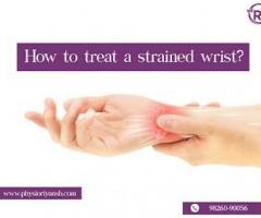 Best Physiotherapy center in Indore for strained wrist