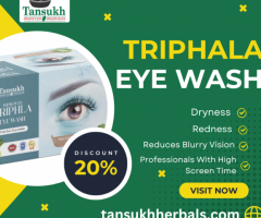 Triphala Eye Wash Online - Tansukh Herbals