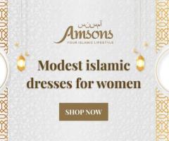 Shop Stylish Modest Dresses for Muslim Women at Amsons UK