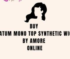 Buy Tatum Mono Top Synthetic Wig By Amore Online