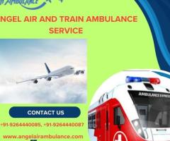 Choose Angel Air and Train Ambulance Service in Chennai with Medical Equipment Facilities