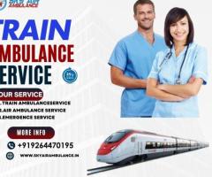 With the Sky Train Ambulance in Dibrugarh Anyone can Relocate Anywhere