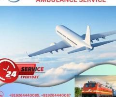 Gain Angel Air and Train Ambulance Service in Bhopal with Cost-Saving Medical Facilities