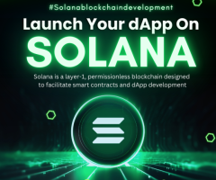 Solana blockchain development - Build your Dapps on Solana blockchain network