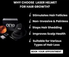 Laser Hair Growth Helmet | Best Hair Restoration Treatment - Max Hair Clinic