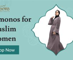 Shop Elegant Islamic Kimonos Online at Amsons UK