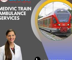 Get On-Time supervision from Medivic Aviation Train Ambulance Service in Kolkata