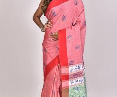 Kantha Work Cotton Sarees