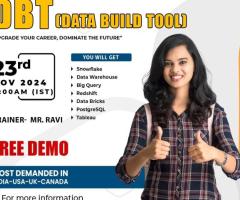 FREE Demo on DBT Data Build Tool